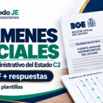 Exámenes oficiales de Auxiliar Administrativo del Estado C2 en PDF
