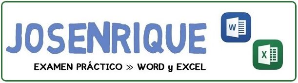 word y excel para oposiciones
