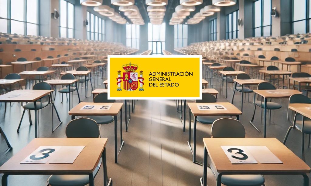 distribucion de opositres por aulia auxiliar administrativo del estado