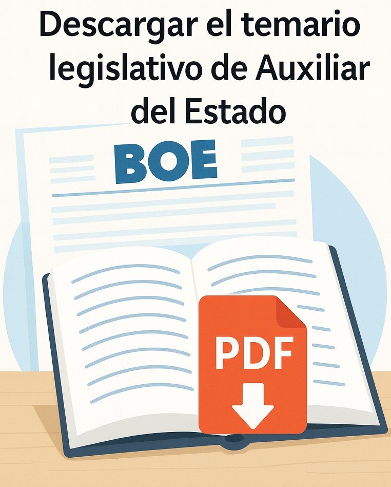 temario auxiliar del estado pdf