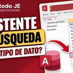 Asistente para búsqueda en Access y duda sobre si es un tipo de dato