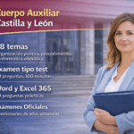 Oposición Cuerpo Auxiliar Junta de Castilla y León temario y examen