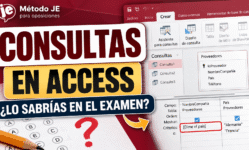 Consultas de Access en el examen: preguntas tipo test y trampas